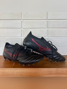 Mizuno Morelia Neo IV Beta AG * Japan KL Leather * Size 8.5 * ⚽